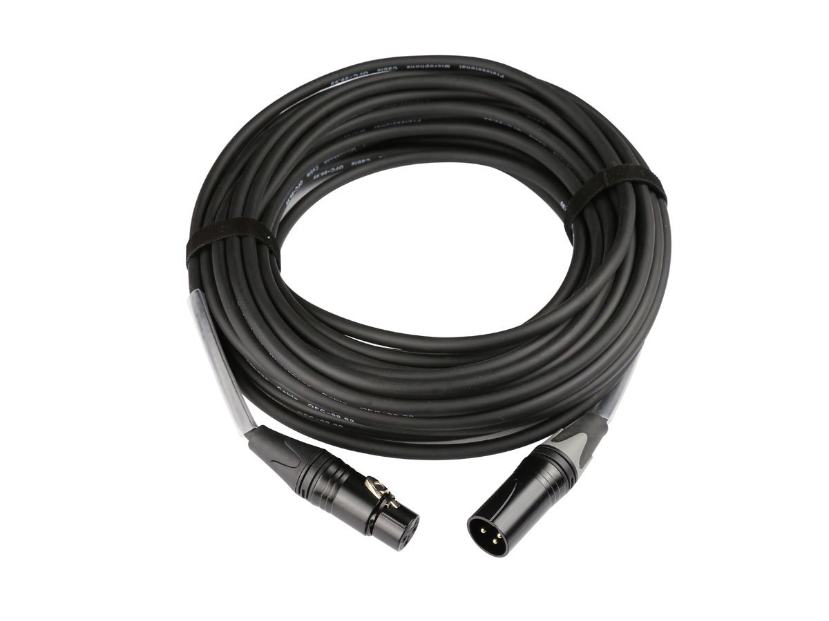 TiGHT AV XLR-mikrofonkabel med gr htte, 15m